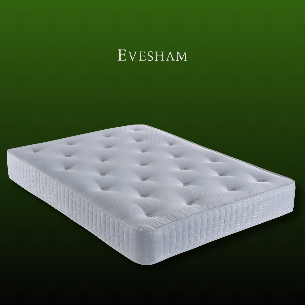 NO:3 MATTRESSES 🇬🇧 UK - EVESHAM ( Damask-Tufted ) / 3'0 / 90 x 190cm SINGLE / SOFT 1000 POCKET