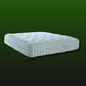 Natural handmade English Royal Mattress 12500 Pocket with organic fillers, crafted by British masters.