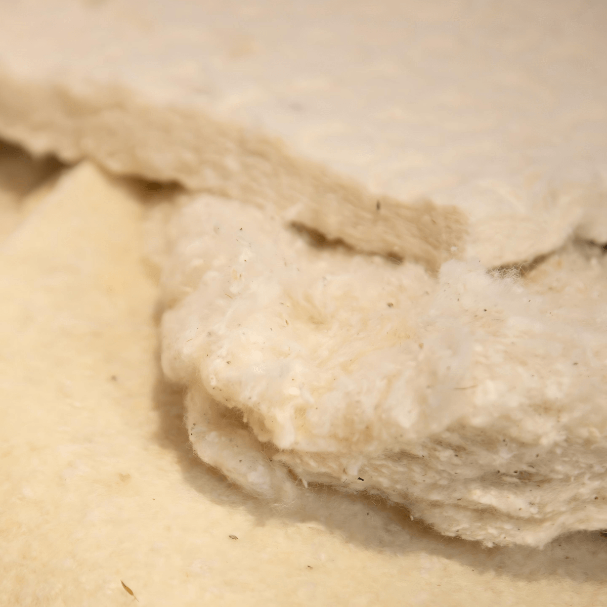 Natural organic materials used in handmade English Royal Mattress 9000 Pocket for premium comfort and quality.